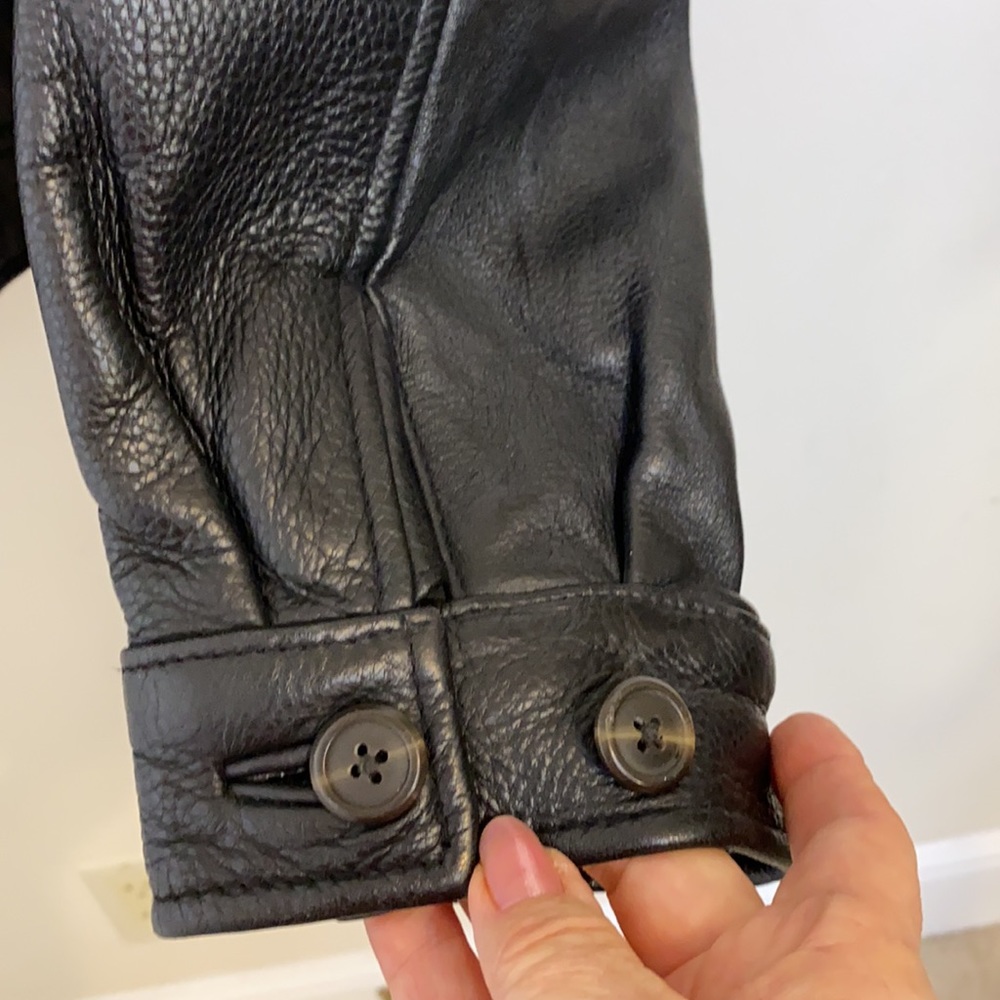 Eddie Bauer Journeyman HOST PICK!✨✨✨!Genuine Leather Jacket XL - Picture 4 of 7